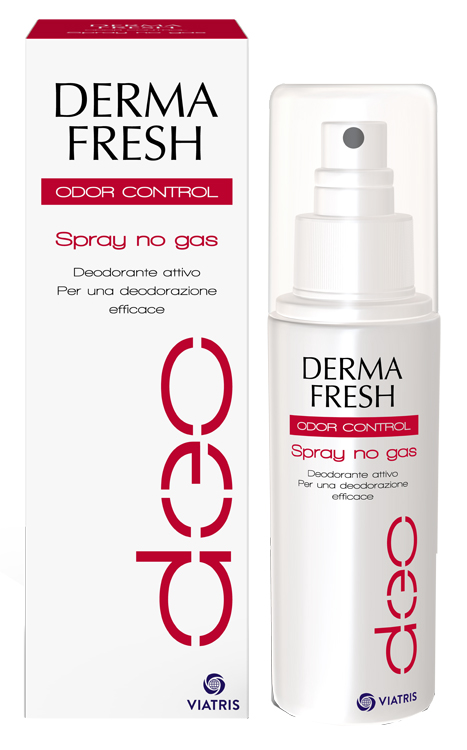 DERMAFRESH ODOR CONTROL SPRAY NO GAS DEODORANTE 100 ML - maxifarmacia.it