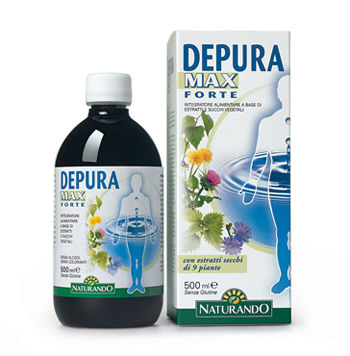 DEPURA MAX FORTE 500 ML - maxifarmacia.it