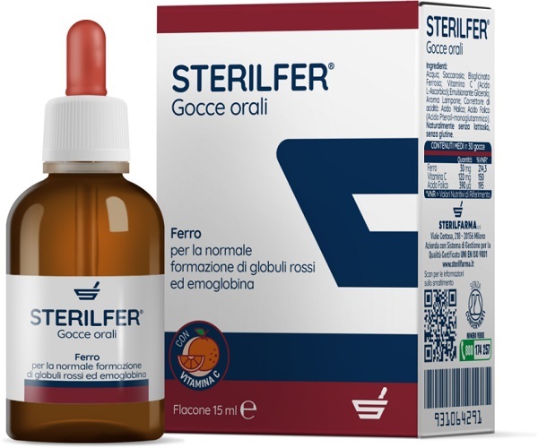 STERILFER GOCCE 15 ML - maxifarmacia.it