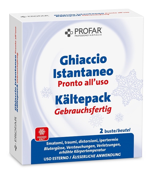 GHIACCIO ISTANTANEO 2 BUSTE PROFAR - maxifarmacia.it