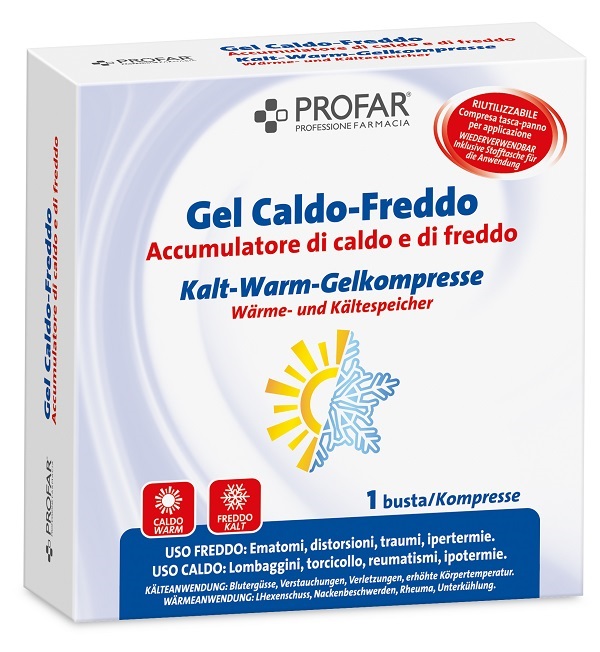 GEL CALDO-FREDDO 1 BUSTA 11X26,5 CM PROFAR - maxifarmacia.it