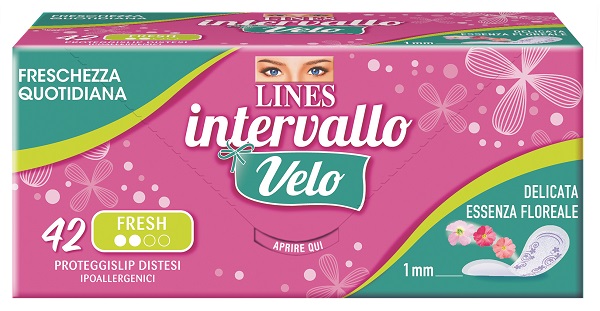 LINES INTERVALLO VELO FIORI E AGRUMI 42 PEZZI COUPON - maxifarmacia.it
