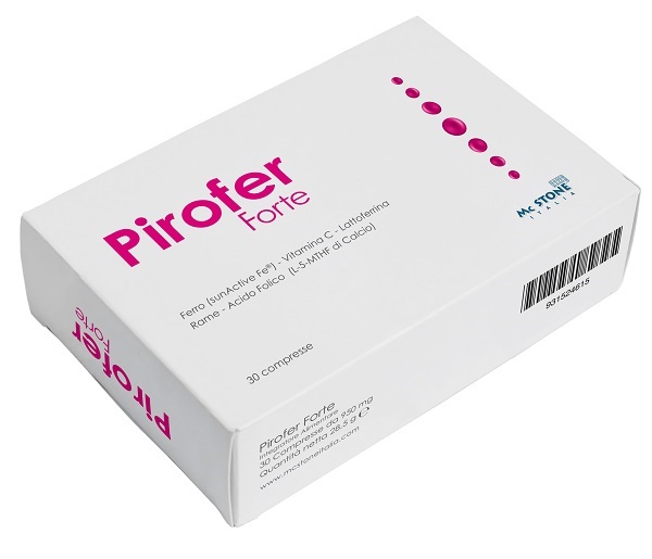 PIROFER FORTE 30 COMPRESSE DA 950 MG - maxifarmacia.it