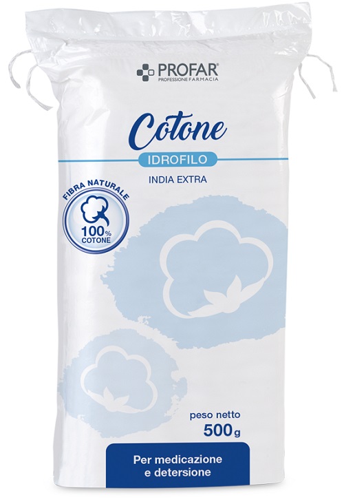 COTONE IDROFILO PROFAR INDIA EXTRA 500 G - maxifarmacia.it