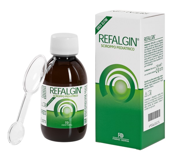 REFALGIN SCIROPPO PEDIATRICO 150 ML - maxifarmacia.it