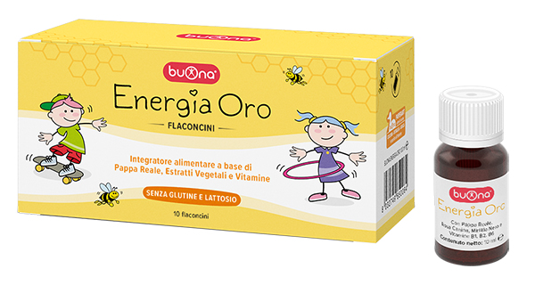 BUONA ENERGIA ORO 10 FLACONCINI DA 10 ML - maxifarmacia.it