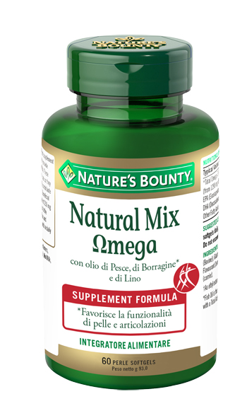 NATURAL MIX OMEGA 60 PERLE - maxifarmacia.it