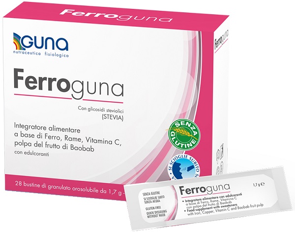 GUNA FERROGUNA 28 BUSTINE - maxifarmacia.it