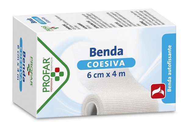 BENDA COESIVA CM 6X4 M PROFAR - maxifarmacia.it