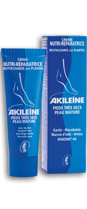 AKILEINE BLU CREMA PIEDI SECCHI 50 ML - maxifarmacia.it