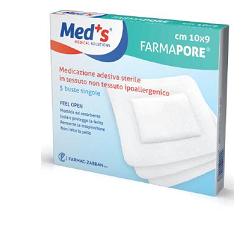 MEDICAZIONE ADESIVA MEDS 10X12 CM 5 PEZZI - maxifarmacia.it