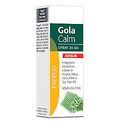 LABORATORIO DELLA FARMACIA GOLACALM SPRAY JUNIOR 20 ML LINEA PROPOLI - maxifarmacia.it