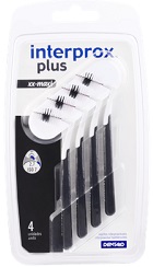 INTERPROX PLUS XX MAXI NERO 4 PEZZI - maxifarmacia.it