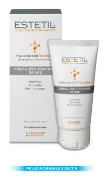 ESTETIL CREMA VISO IDRATANTE 24H PELLI NORMALI E SECCHE 40 ML - maxifarmacia.it