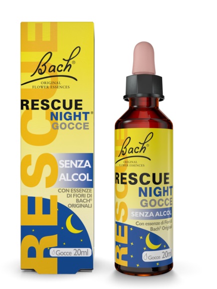 RESCUE ORIGINAL NIGHT SENZA ALCOL GOCCE 20 ML - maxifarmacia.it