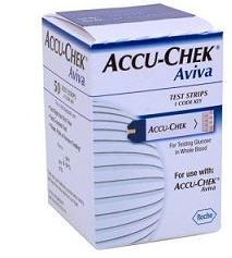 STRISCE MISURAZIONE GLICEMIA ACCU-CHEK AVIVA BRK RETAIL 50 PEZZI - maxifarmacia.it