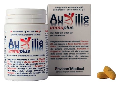 AUXILIE IMMUPLUS DEGLUTIBILE 30 COMPRESSE - maxifarmacia.it