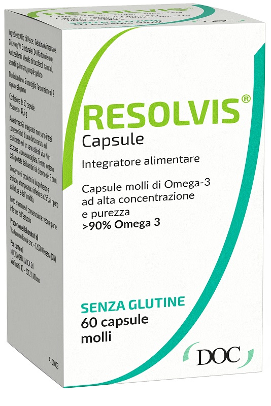 RESOLVIS 60 CAPSULE MOLLI - maxifarmacia.it