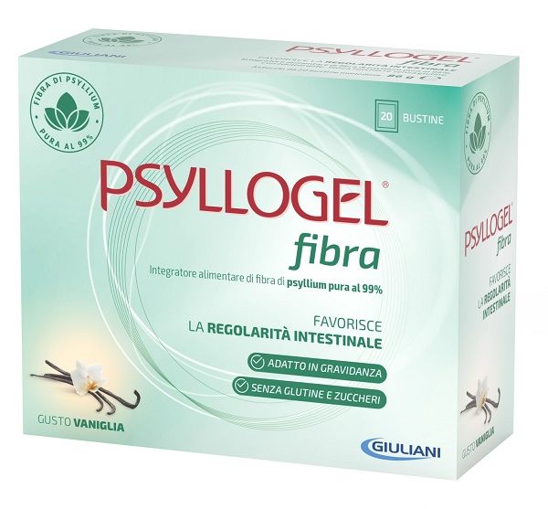PSYLLOGEL FIBRA VANIGLIA DA 20 BUSTINE - maxifarmacia.it
