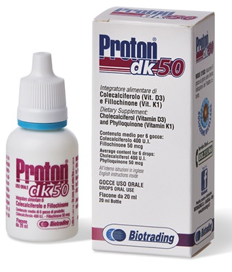 PROTON DK 50 GOCCE 20 ML - maxifarmacia.it