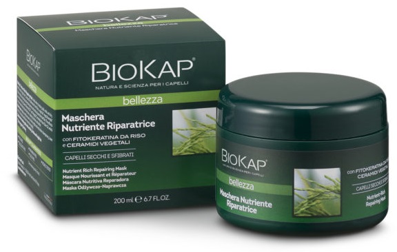 BIOKAP BELLEZZA MASCHERA NUTRIENTE/RIPARATRICE 200 ML BIOSLINE - maxifarmacia.it