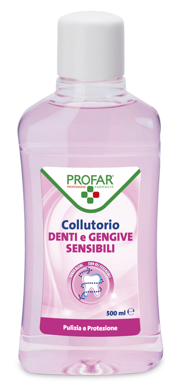 PROFAR COLLUTORIO DENTI/GENGIVE SENSIBILI 500 ML - maxifarmacia.it