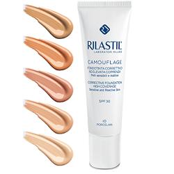 RILASTIL CAMOUFLAGE FONDOTINTA CORRETTIVO FLUIDO ELEVATA COPRENZA 30 30 ML - maxifarmacia.it