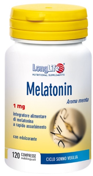 LONGLIFE MELATONIN 1 MG 120 COMPRESSE - maxifarmacia.it
