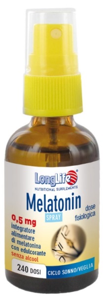 LONGLIFE MELATONIN SPRAY 0,5MG 30 ML - maxifarmacia.it