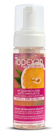 NEW TOPEXAN ACQUA MOUSSE ANTIMPURITA' 170 ML - maxifarmacia.it