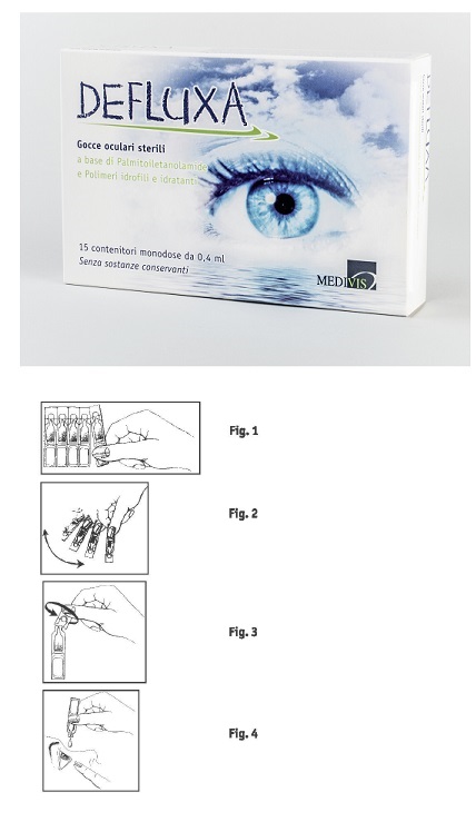 DEFLUXA GOCCE OCULARI 15 CONTENITORI MONODOSE DA 0,4 ML - maxifarmacia.it