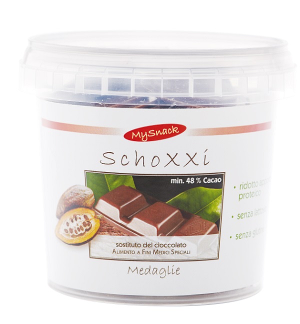 MY SNACK SCHOXXI MEDAGLIE CIOCCOLATO 180 G - maxifarmacia.it