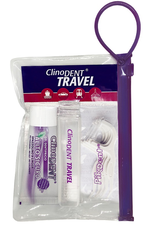 CLINODENT TRAVEL KIT - maxifarmacia.it