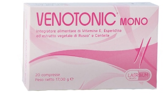 VENOTONIC MONO 20 COMPRESSE 850 MG - maxifarmacia.it