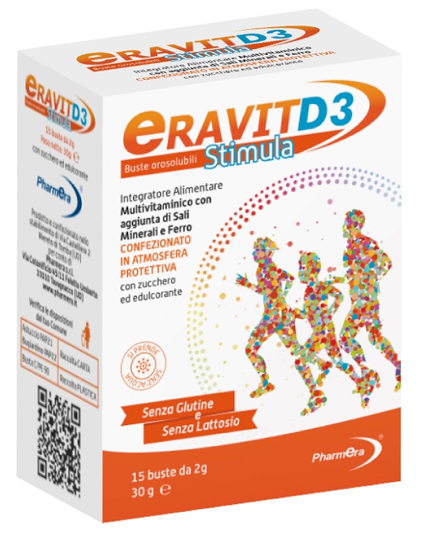 ERAVIT D3 STIMULA 15 BUSTINE STICK PACK 2 G - maxifarmacia.it