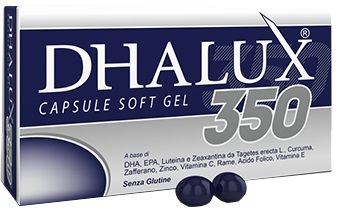 DHALUX 350 BLISTER 30 CAPSULE MOLLI ASTUCCIO 29,4 G - maxifarmacia.it