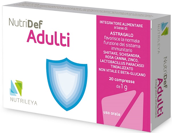 NUTRIDEF ADULTI 20 COMPRESSE - maxifarmacia.it