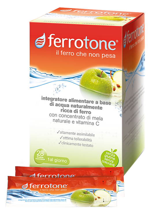 FERROTONE APPLE 28 SACCHETTI 25 ML - maxifarmacia.it