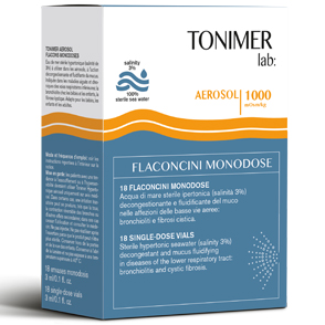 TONIMER LAB AEROSOL 18 FLACONCINI 3 ML MONODOSE - maxifarmacia.it