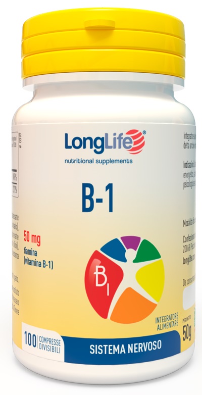 LONGLIFE B1 100 COMPRESSE 50 MG - maxifarmacia.it