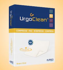 MEDICAZIONE STERILE URGOCLEAN 10X10 CM 5 PEZZI - maxifarmacia.it