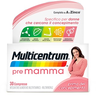 MULTICENTRUM PRE MAMMA 30 COMPRESSE - maxifarmacia.it