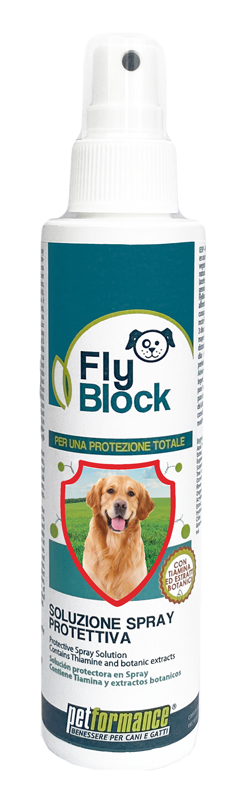 PETFORMANCE FLYBLOCK SPRAY CANE 150 ML - maxifarmacia.it