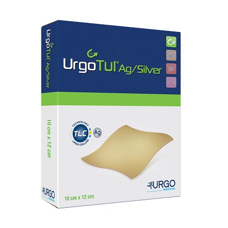 MEDICAZIONE STERILE URGOTUL AG/SILVER 10X12 CM 5 PEZZI - maxifarmacia.it