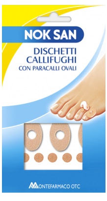 NOK SAN DISCHETTI CALLIFUGHI CON PARACALLI OVALI - maxifarmacia.it