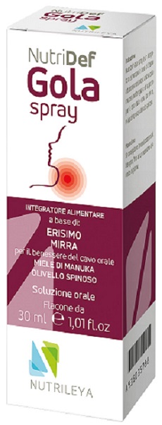 NUTRIDEF GOLA SPRAY 30 ML - maxifarmacia.it