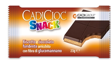CADICIOC SNACK FONDENTE 1 BARRETTA MONOPORZIONE - maxifarmacia.it