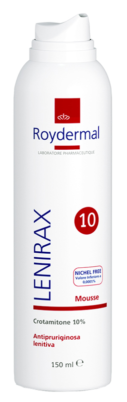 LENIRAX 10 MOUSSE DERMATOLOGICA CROTAMITONE 10% 150 ML - maxifarmacia.it