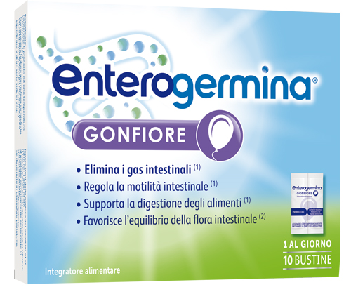 ENTEROGERMINA GONFIORE 10 BUSTINE BIPARTITE - maxifarmacia.it