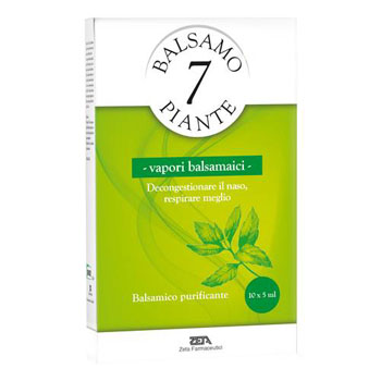 ESSENZA BALSAMICA 7 PIANTE PER VAPORIZZATORI IN FIALETTA 10 X 5 ML - maxifarmacia.it
